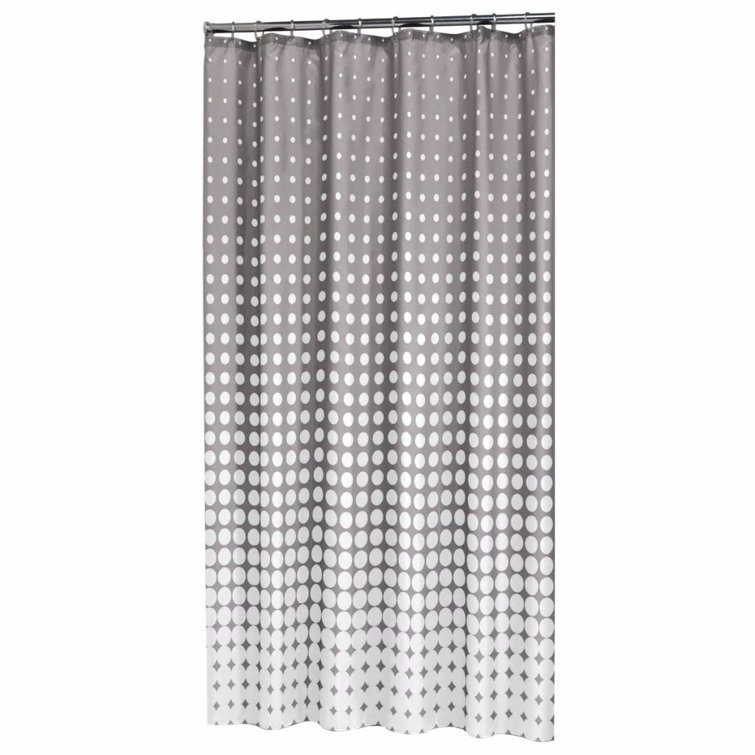 August Grove Sealskin Shower Curtain 180cm Grey Wayfair.co.uk